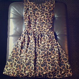 Leopard Print Dress